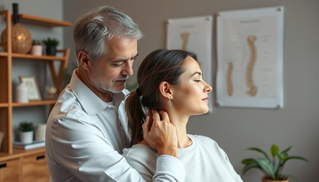 osteopatia e tratamento da dor cervical